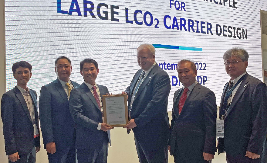 DNV awards AiP to SHI for innovative liquified CO2 carrier design